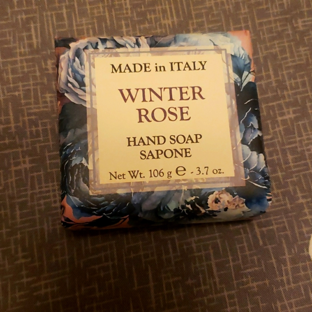 Winter rose hand soap
